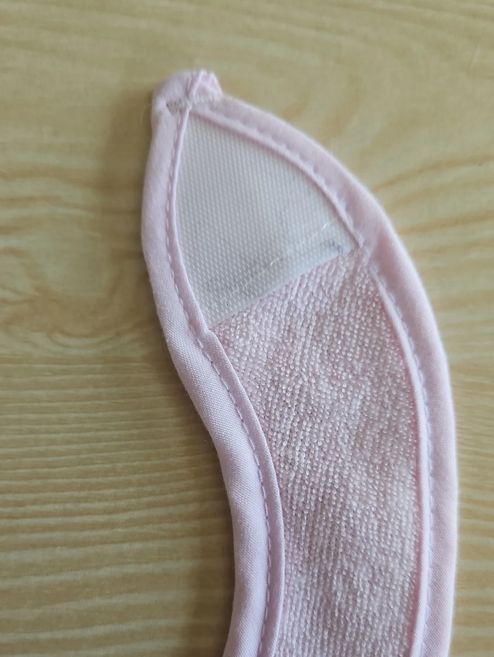 Pink Baby Bib with Heart Pizza Design - Kids Accessories